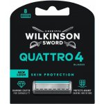 Wilkinson Sword Quattro Titanium Sensitive 8 ks – Hledejceny.cz