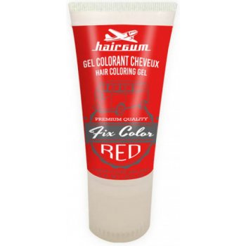 Hairgum Fix Color barvící gel na vlasy červený