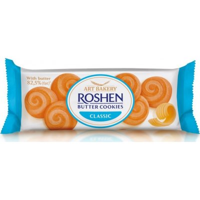 ROSHEN Sušenky klasik máslové 140 g – Zboží Dáma