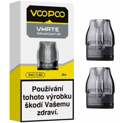VOOPOO VMATE V2 cartridge 3ml 1,2ohm 2 ks – Zboží Mobilmania