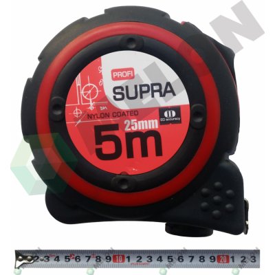 SUPRA PROFI Metr svinovací 5m x 25mm 2 brzdy – Hledejceny.cz