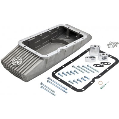 Olejová vana Siebenrock FM, stříbrná s logem | Zboží Auto