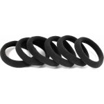 Černé gumičky, 6 ks – Zboží Dáma Černé gumičky, 6 ks – Zboží Dáma