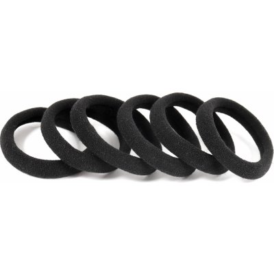 Černé gumičky, 6 ks – Zboží Dáma Černé gumičky, 6 ks – Zboží Dáma