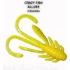 Návnada a nástraha Crazy Fish Allure 4 cm 3 Banana 8 ks