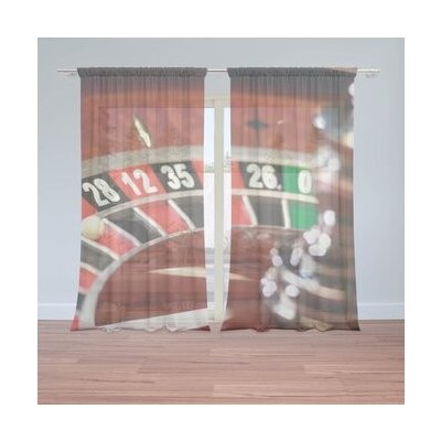 Sablio Záclony Ruleta: 2ks 150x250cm – Hledejceny.cz