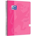 OXFORD Zápisník A4+ Nordic Touch čtverečkovaný růžový 70 listů – Zboží Živě