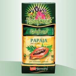 RainForest Papája směs enzymů 45 mg 90 tablet