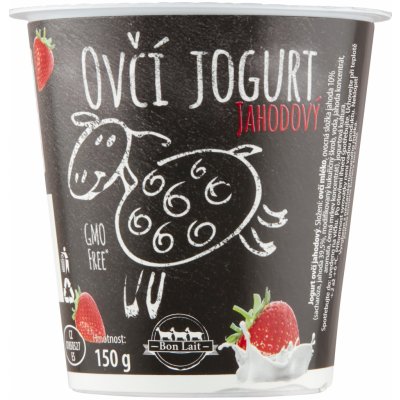 Bon Lait Ovčí jogurt jahoda 150 g