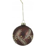 Chic Antique Skleněná baňka Mocca Twigs, hnědá barva, sklo – Hledejceny.cz