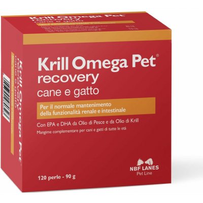 NBF Lanes krill Omega pet pes a kočka podpora funkce ledvin a střev 120 kps – Hledejceny.cz