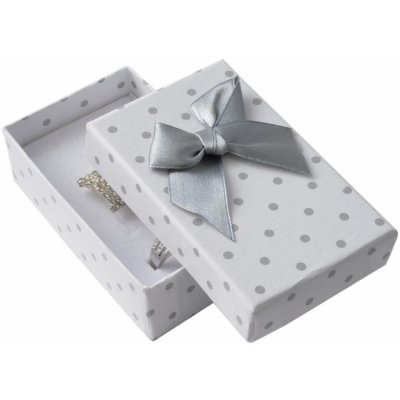 JK Box Puntíkatá krabička na soupravu šperků KK-6/A1 – Zboží Mobilmania