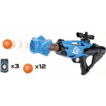 Alltoys Pistole na pěnové míčky 42 cm modrá – Hledejceny.cz
