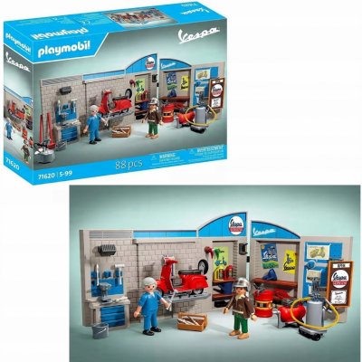 PLAYMOBIL 71620 Garáž Vespy z 60. let – Zboží Živě