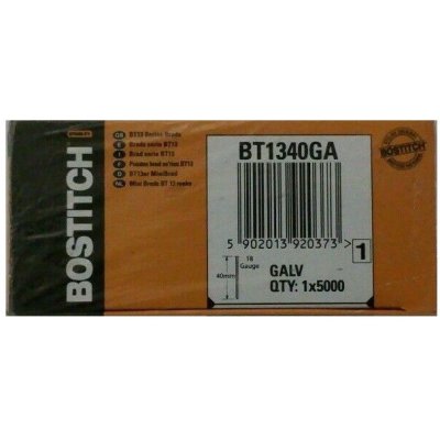 Bostitch hřebíčky BT13 - 40mm pozink 5.000ks v bal. BT1340GA – Sleviste.cz