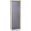 Interiérové dveře A-door Dveře do sauny "A" Satin Grey 69 x 1939 cm