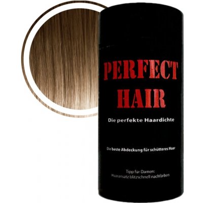 INhair Perfect Hair objemový vlasový pudr světle hnědý 28 g
