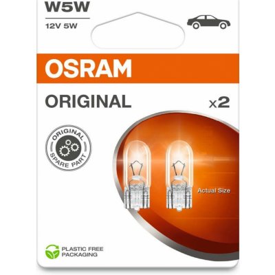 Osram Standard W5W W2.1x9.5d 12V 5W 2ks – Zbozi.Blesk.cz