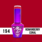 Molly Lac UV/LED gel lak Hearts and Kiss Rowanberry Coral 194 10 ml – Sleviste.cz