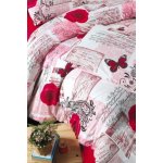 Brotex povlečení krep Red roses zipový uzávěr 140x220 70x90 – Hledejceny.cz