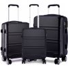 Cestovní kufr Konofactory Travelmania sada černá 35l 65l 100l