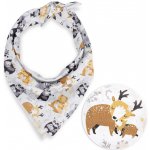Biante dětský bavlněný šátek Sandra SA-223 Zvířátka s mláďátky – Zboží Dáma