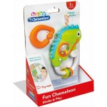 Clementoni Elektronická chrastítko s úchytem Chameleón – Zboží Mobilmania