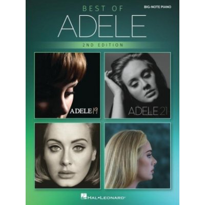 Best of Adele for Big-Note Piano - 2nd Edition – Zbozi.Blesk.cz