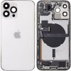 Náhradní kryt na mobilní telefon Kryt Apple iPhone 13 Pro Max zadní Housing s Malými Díly stříbrný