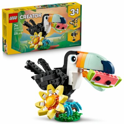 LEGO® Creator 31173 Divoká zvířata Tropický tukan – Hledejceny.cz