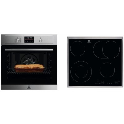 Set Electrolux EOF4P56X + EHF6346XOK – Hledejceny.cz