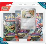 Pokémon TCG Twilight Masquerade 3-Pack Blister booster – Zbozi.Blesk.cz