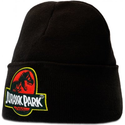 Dětská zimní čepice Jurassic Park Jurský park Logo černá – Hledejceny.cz