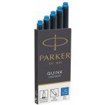 Parker 1502/0150383 inkoustové bombičky Parker, omyvatelné modrý 5 ks – Zboží Mobilmania