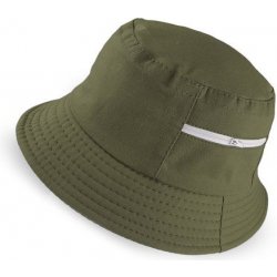 Bavlněný letní klobouk unisex 4 zelená khaki