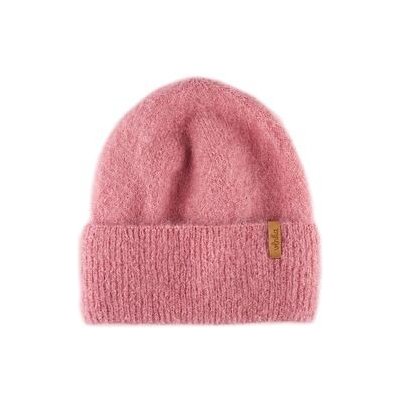 Vlnka Mohérová čepice s vlněnou podšívkou merino Leandro růžová – Zbozi.Blesk.cz