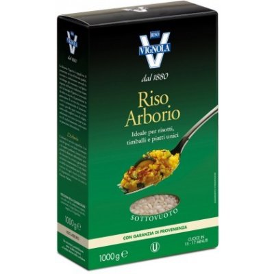 Vignola Giovanni rýže Riso Arborio 1 kg – Zbozi.Blesk.cz