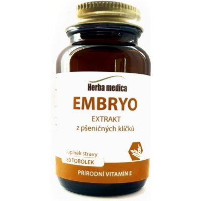 Herbamedica Embryo Extrakt z pšeničných klíčků 80 tobolek – Hledejceny.cz