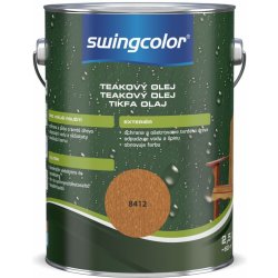 Swingcolor Terasový olej 2,5 l teak