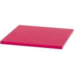 Podložka pod dort čtvercová červená 30x30cm - Decora – Zboží Dáma