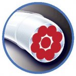 Berkley Šňůra X9 Crystal 150m 0,08mm 7,6kg – Zboží Dáma