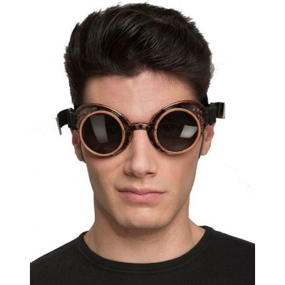 Brýle Steampunk černé – Zboží Dáma