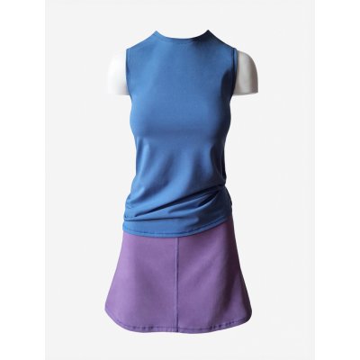 BHiStyle stylová sukně Jasmine lilac dahlia