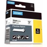 Páska Dymo 19mm x 3,5m, bílý podklad, flexibilní, nylonová, 18489, S0718120 – Hledejceny.cz