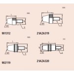 Dotek měřicí kuličkový m2,5 x 0,45/30mm, pro úchylkoměry (mitu-21aaa252)