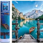 Norimpex Diamantové malování Horské jezero 30 x 40 cm – Sleviste.cz