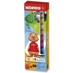 Kores Plastelína 10×20 g 10 barev – Sleviste.cz