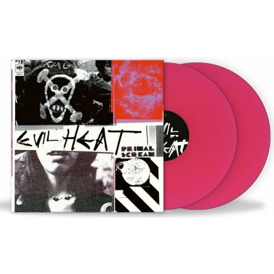 Primal Scream - Evil Heat (Magenta Coloured) (Reissue) CLR 2 LP – Hledejceny.cz