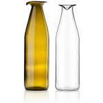 DT GLASS Upcyklovaná karafa z lahve od vína 0,7 l s tvarovanou výlevkou antikově zelená 1 kus - bez krabičky – Zboží Mobilmania