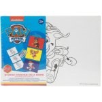 Teddies Mini plátno na provázku 3ks 18x13cm Tlapková patrola – Hledejceny.cz
